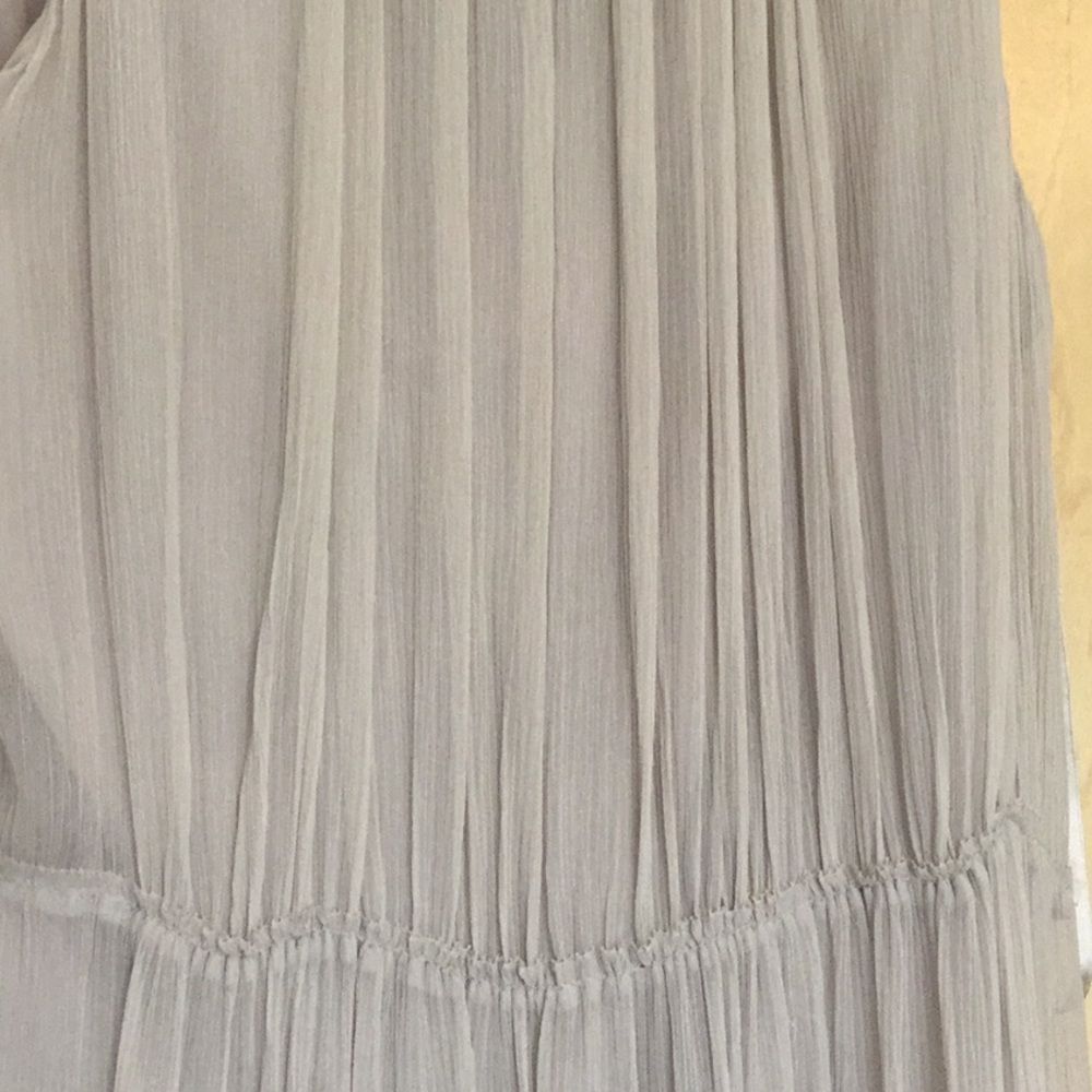 ELIE Demetria Metallic Fringe Accented Rou… - Picture 3 of 9